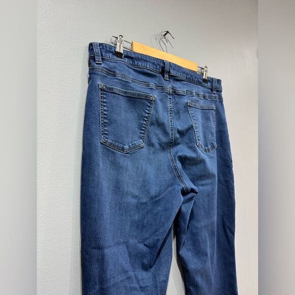 Talbots Curvy Fit Ankle Jeans Size 16 EUC - Picture 4 of 5